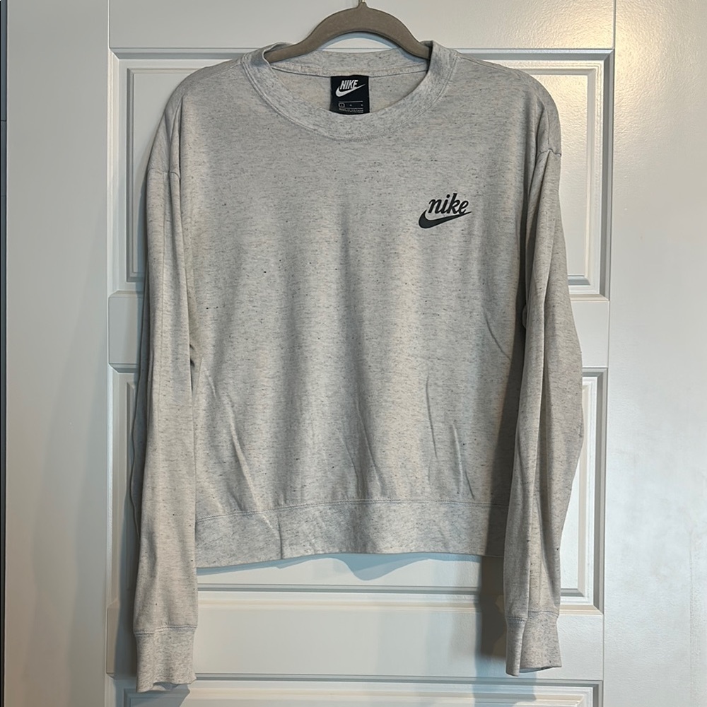 Nike Heather Gray Crewneck Sweatshirt